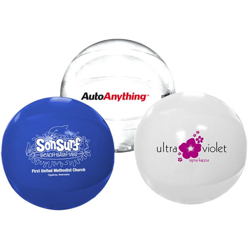 12" Solid-Color Beach Ball