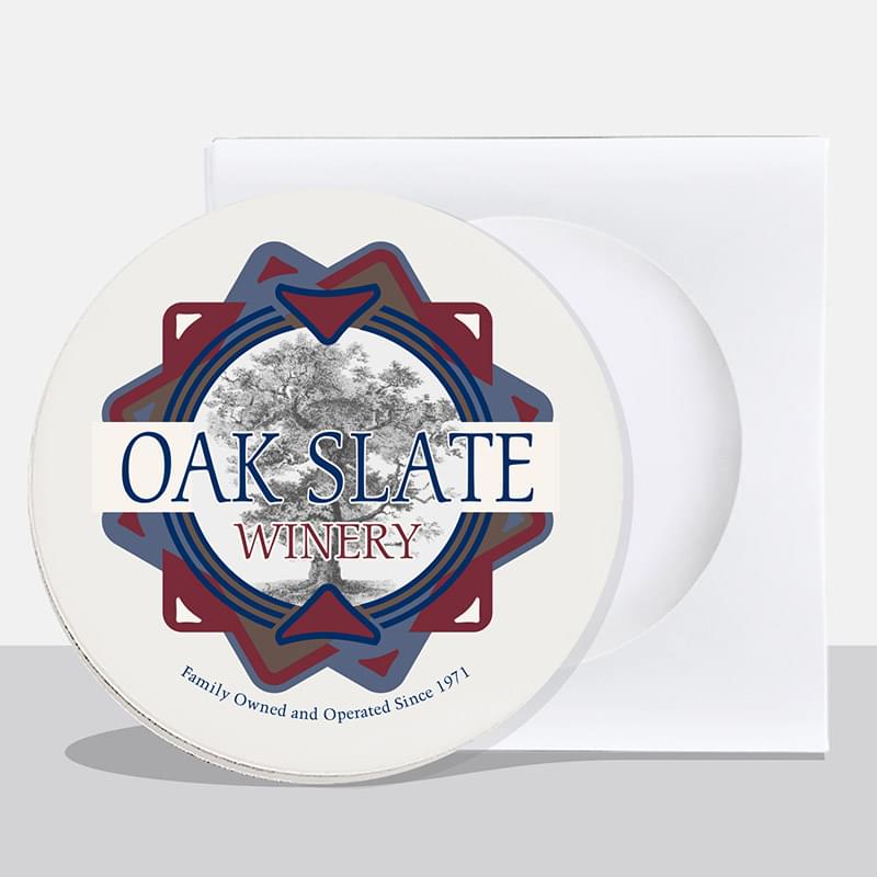 Round Absorbent Stone Coasters