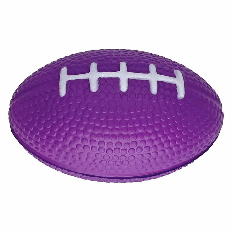 Small Foam Stress Reliever Football Colors
