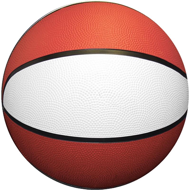 29 1/2" Full-Size Rubber Basketball Colors