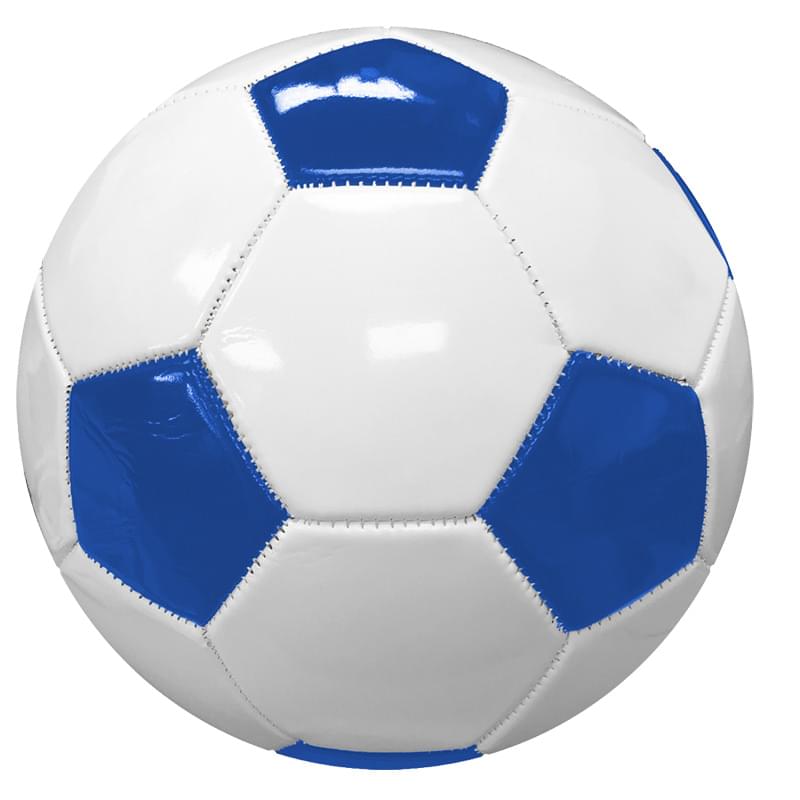 8 3/4" Full-Size Soccer Balls, Synthetic Leather (Size 5)
