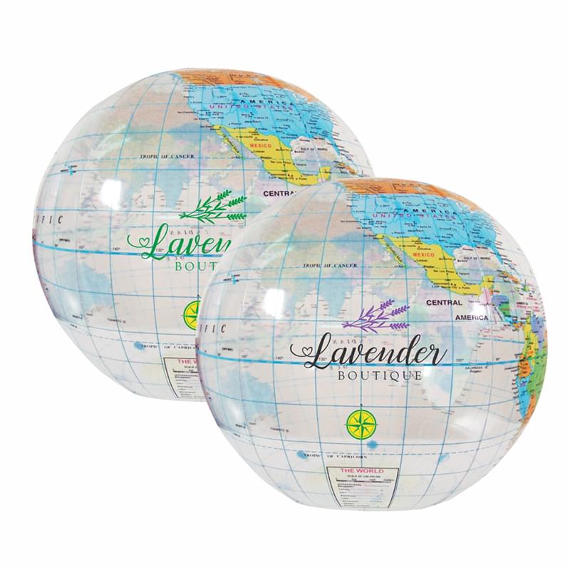 16" Globe Beach Ball