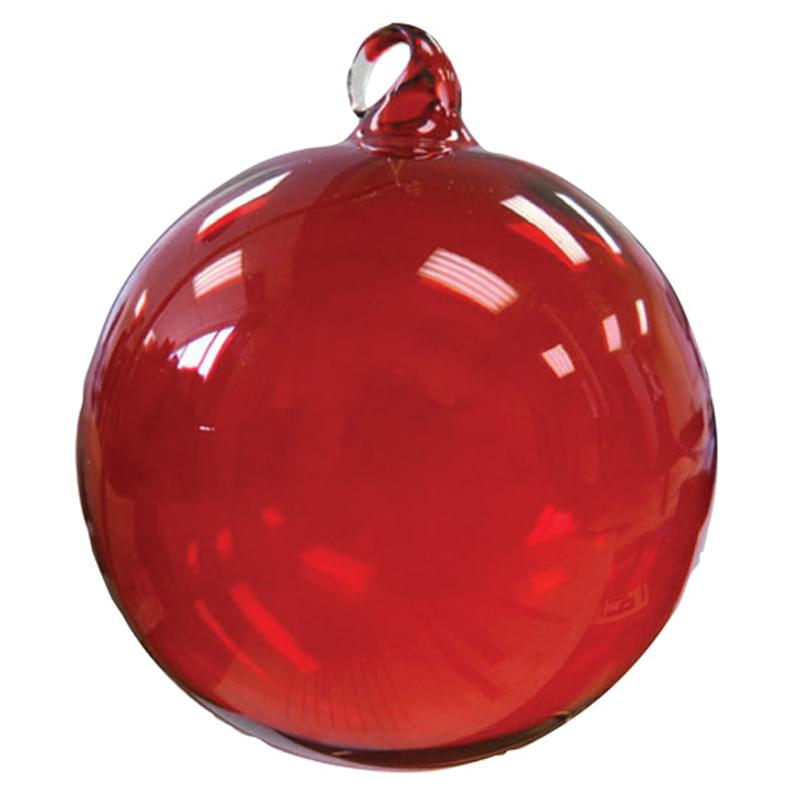 3" Hand Blown Glass Ornaments