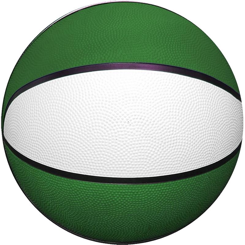 5" Mini Rubber Basketball - Colors