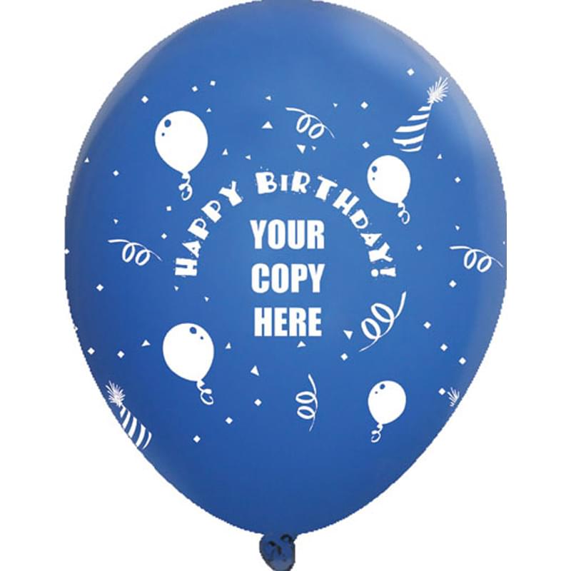 11" Crystal Latex Wrap Balloons