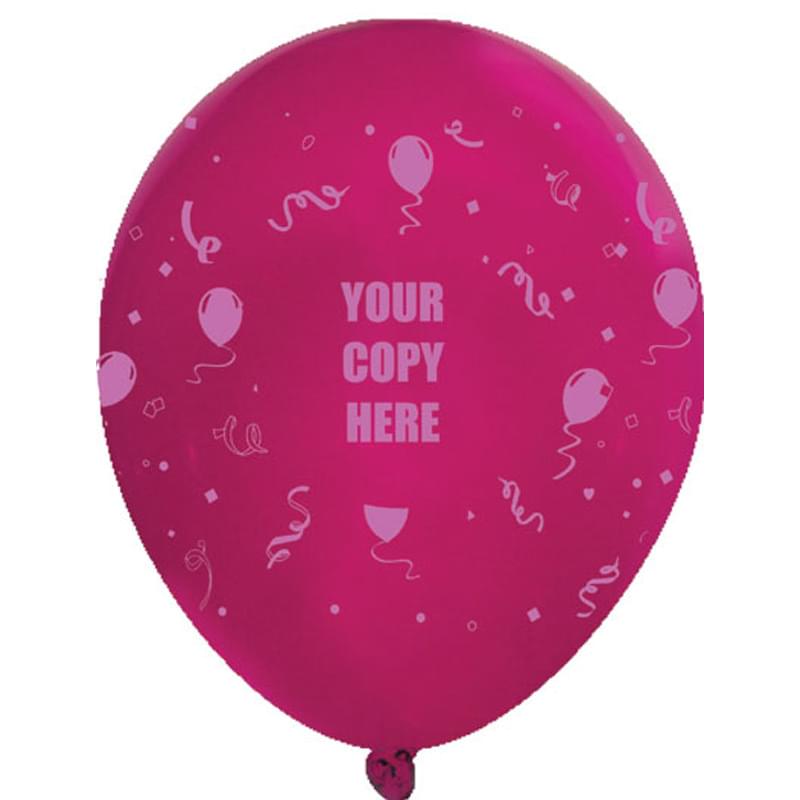 11" Metallic Latex Wrap Balloon