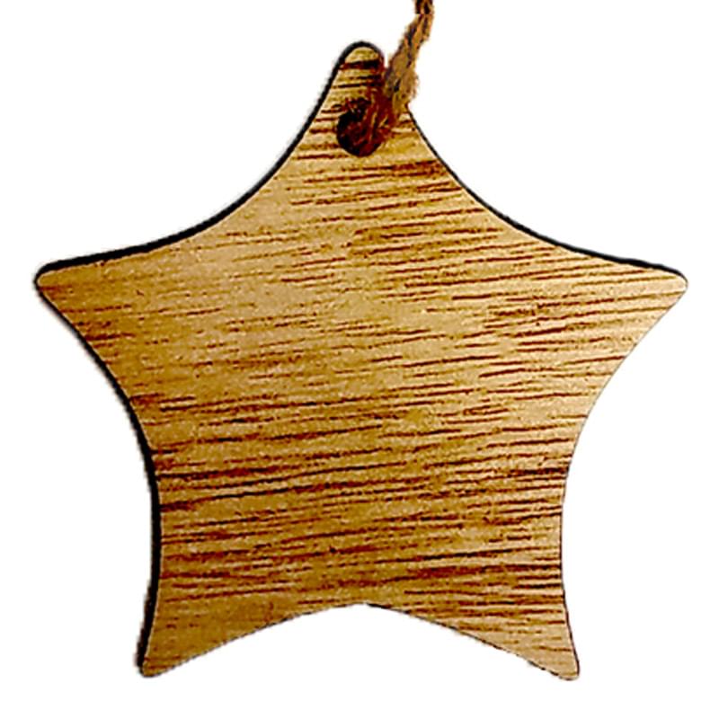 3" Wood Ornaments