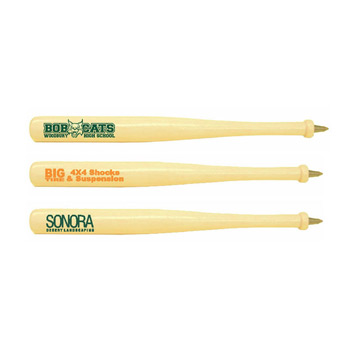 8" Wooden Baseball Bat Pen