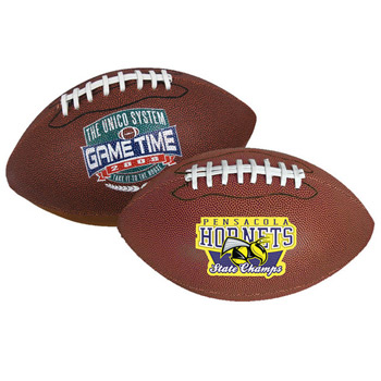 14" Synthetic Leather Footballs (Full–Size)