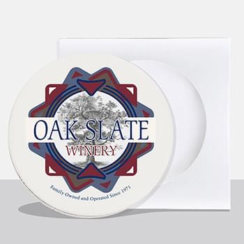 Round Absorbent Stone Coasters